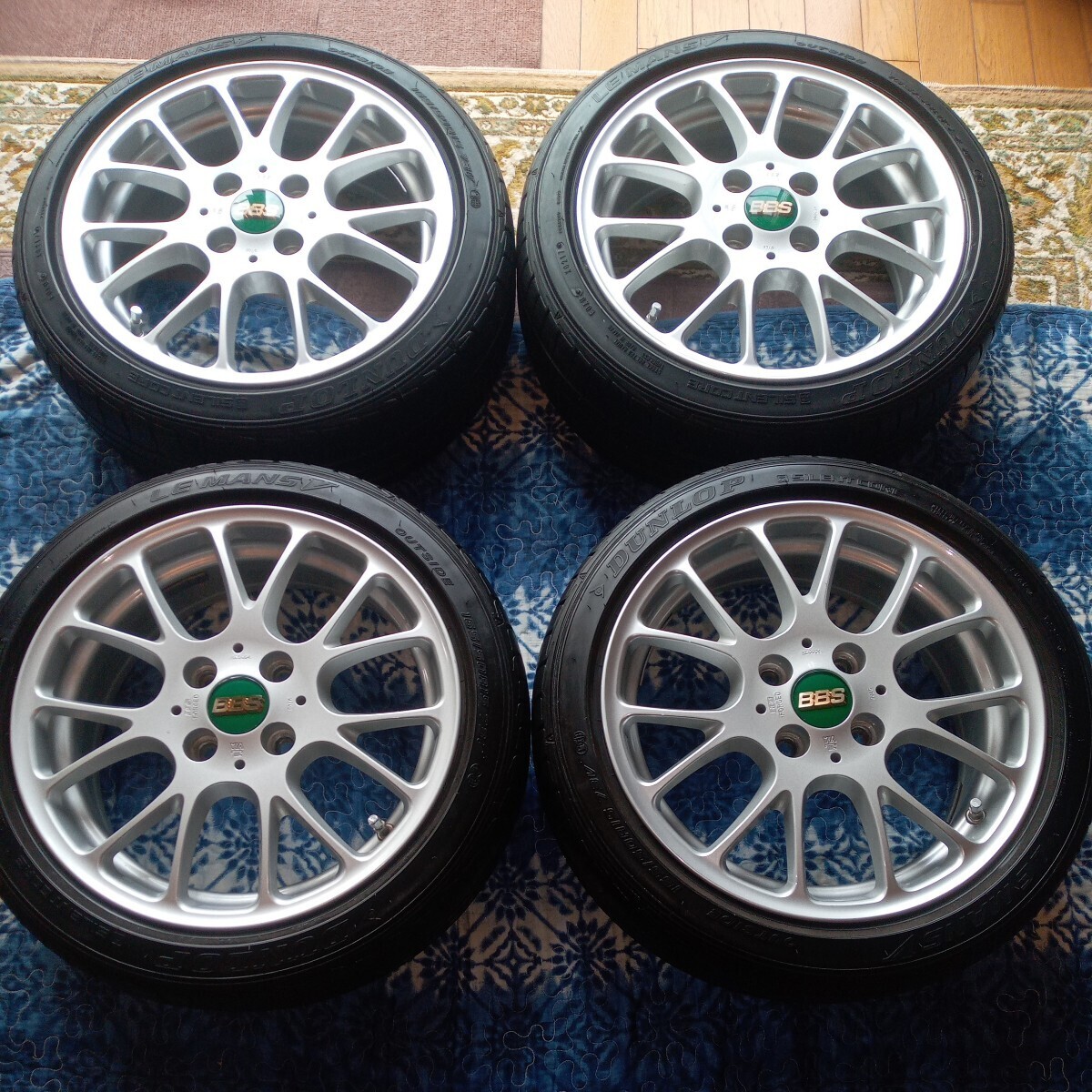 BBS FORGED RE5004 9708 6x15＋45−100_画像1