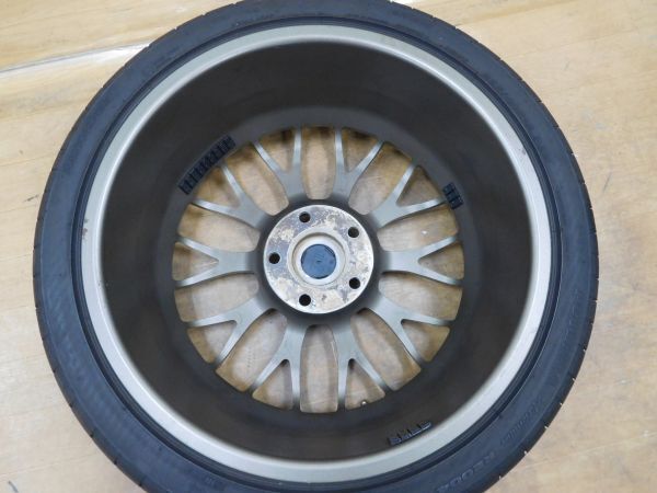 14-475◆美品!!希少★BBS DTM★18in8J+38 120-5H◆BMW 3シリーズ,5シリーズ スーパーRS,LM,RG-R ブロンズ_画像3