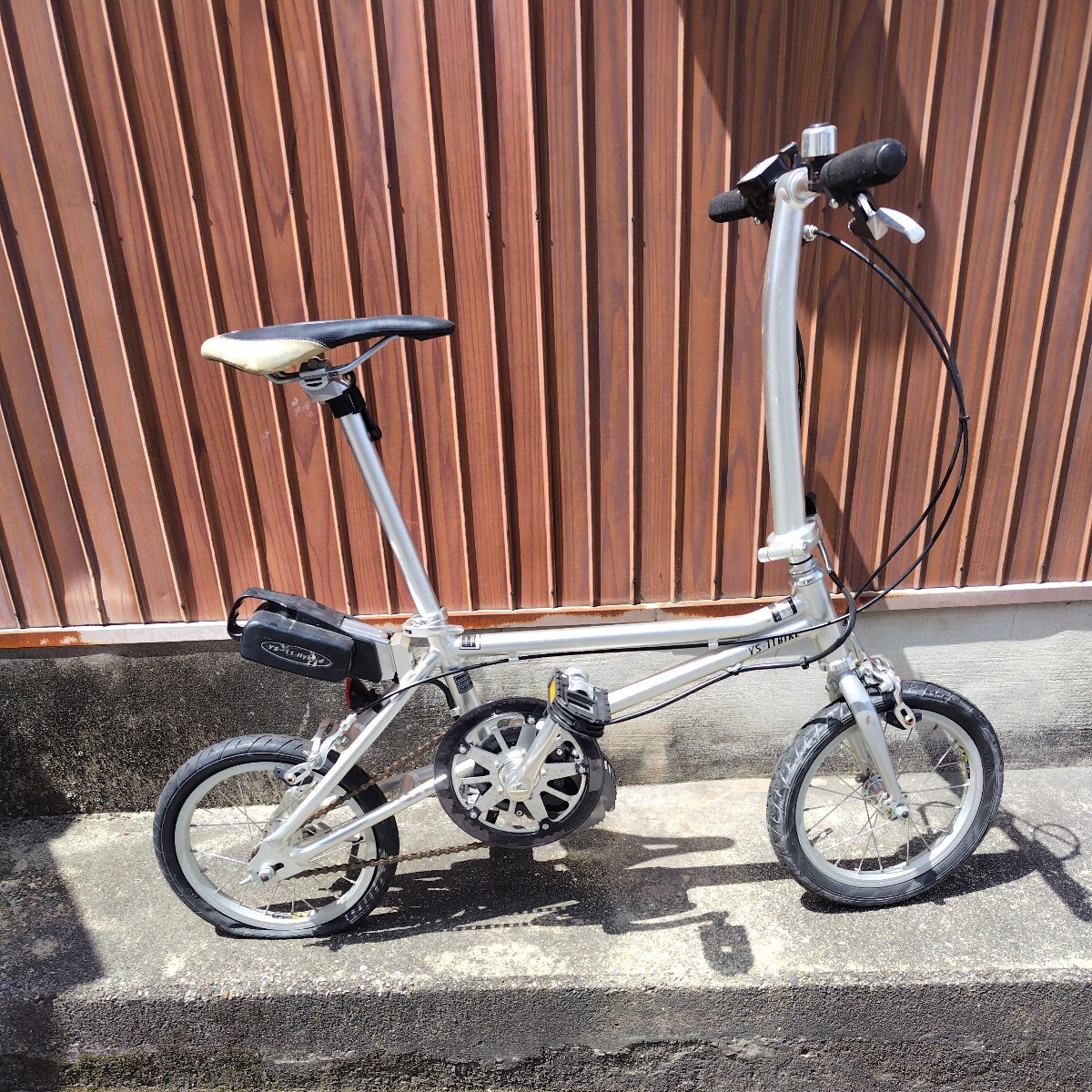 YS-11 Hybrid electric assist folding bike bike technology research place hybrid folding bicycle 