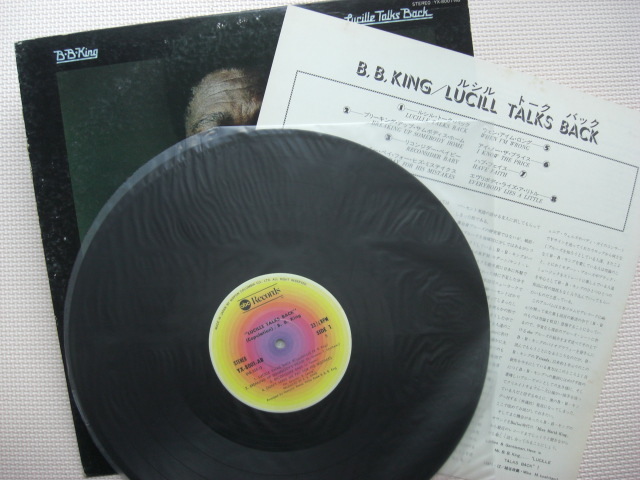 ＊【LP】B.B.KING／Lucille Talks Back（YX-8001-AB）（日本盤）_画像2