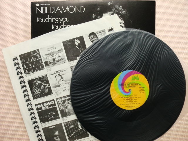 ＊【LP】Neil Diamond／Touching You, Touching Me（93071）（輸入盤）_画像2