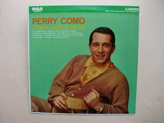 ＊【LP】Perry Como／Dream Along With Me （CAS403）（輸入盤）_画像1