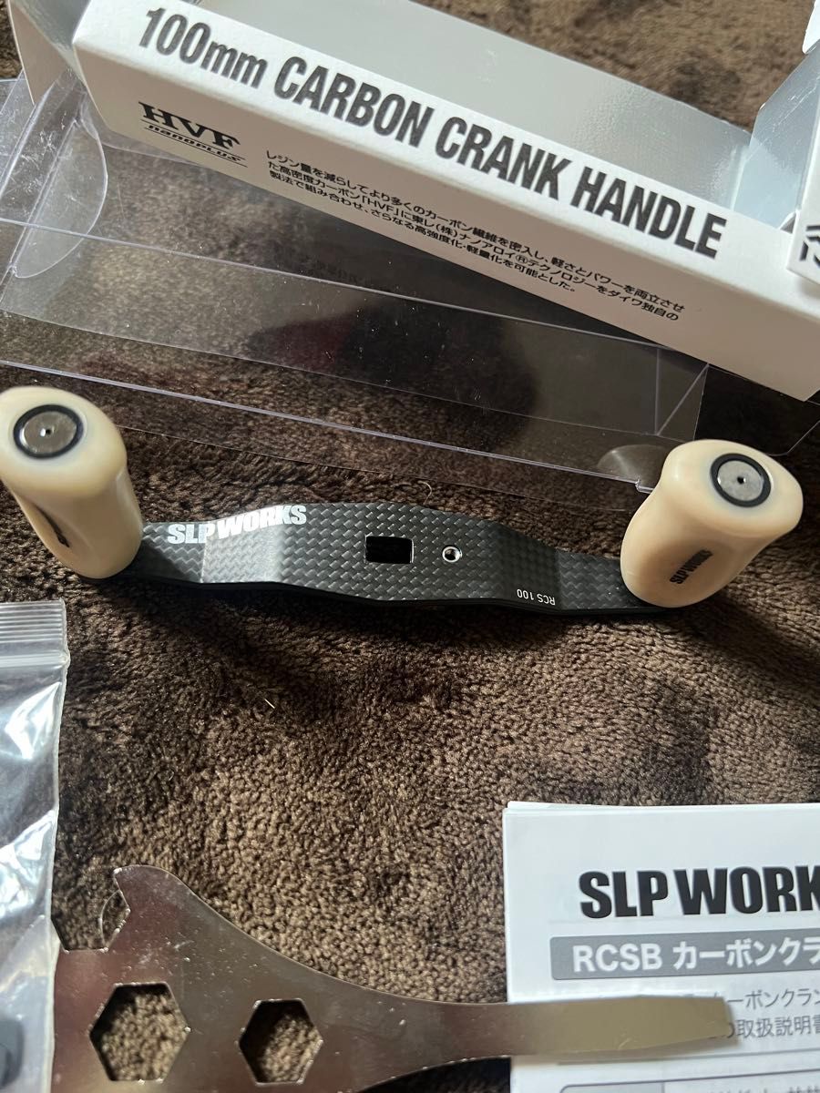 ダイワ SLPワークス RCS カーボンクランクハンドル 100mm ダイワ SLPワークス RCS カーボンクランクハンドル 100mm