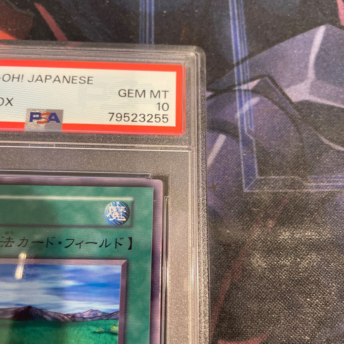 遊戯王 初期 字レア　草原　PSA10_画像3