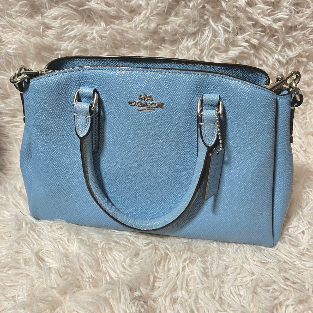 COACH ミニセージ 2Way バッグ 