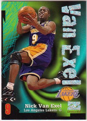 Nick Van Exel NBA 1997-1998 SkyBox Z-Force Rave #9 399枚限定の画像1