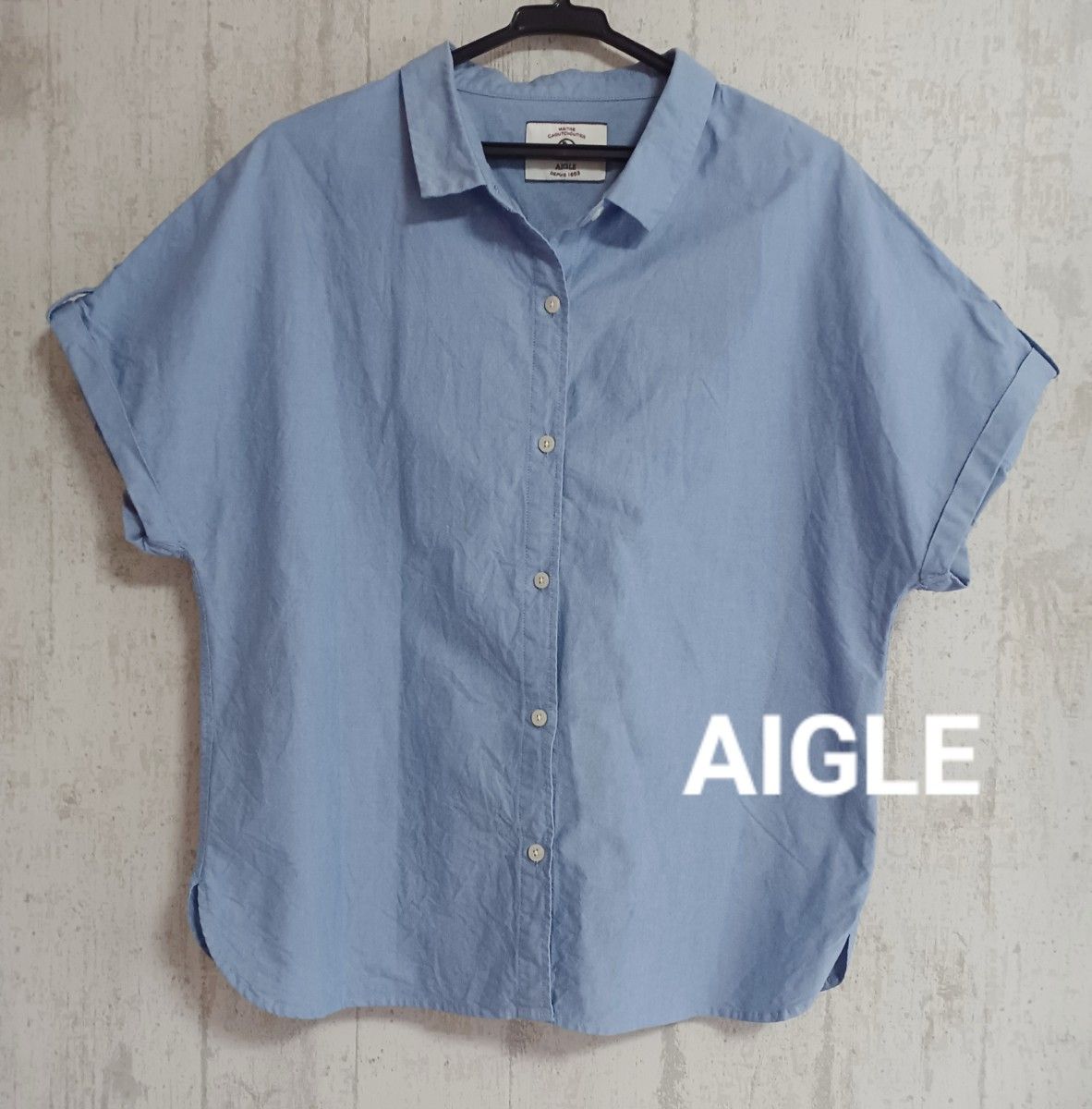 aigle  ダンガリーシャツ M 半袖シャツ