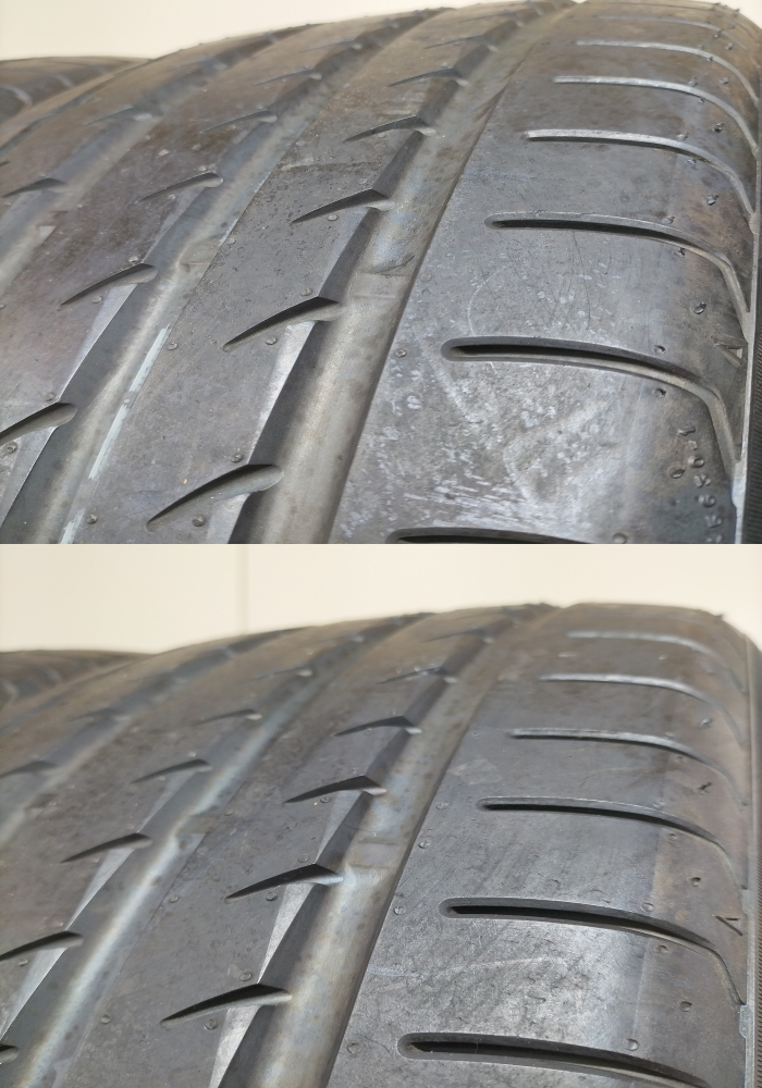 YOKOHAMA ヨコハマ 245/40R20 99Y XL ADVAN SPORT V105 ノーマルタイヤ 夏タイヤ サマータイヤ 4本セット [ A3579 ] 中古タイヤ_画像5