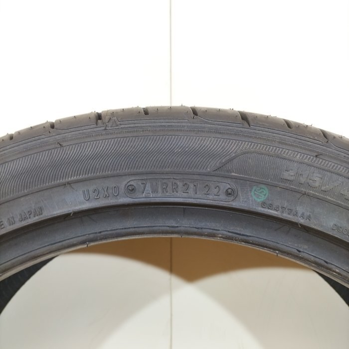 GOODYEAR グッドイヤー 215/45R18 89W EAGLE LS EXE ノーマルタイヤ 夏タイヤ サマータイヤ 2本セット [ A3571 ] 中古タイヤ_画像8