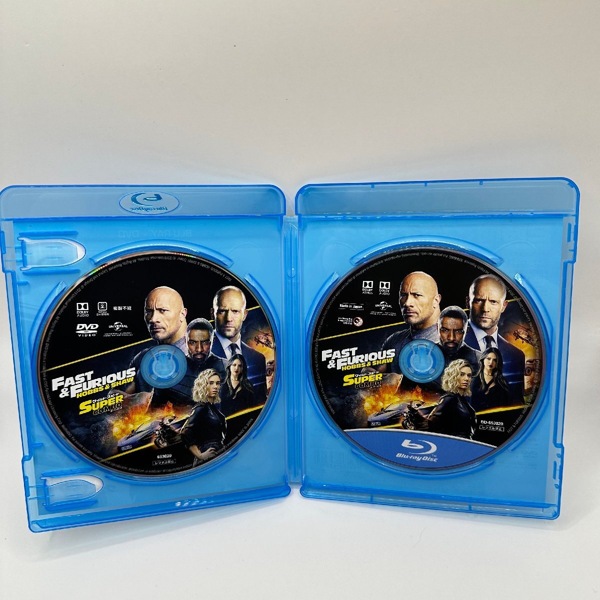 q548 ワイルド・スピード/スーパーコンボ ブルーレイ＋DVD【Blu-ray】 FAST & FURIOUS HOBBS&SHAW_画像3