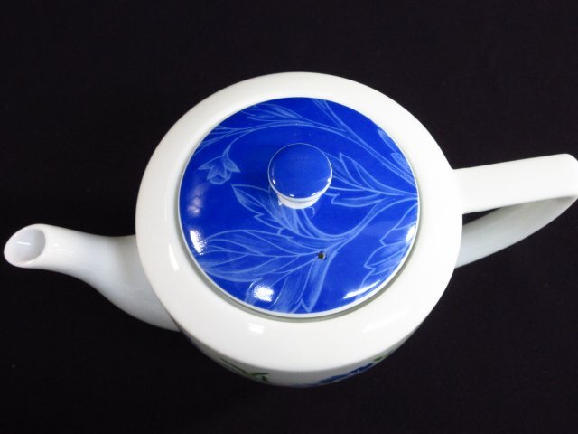 r5597　極美品　KENZO　MAIZON　茶器セット　PRODUCE　ｂｙ　AITO　湯のみ5客　ポット1点　ティーポット/カップ　日本製　花柄系　ケンゾー_画像7