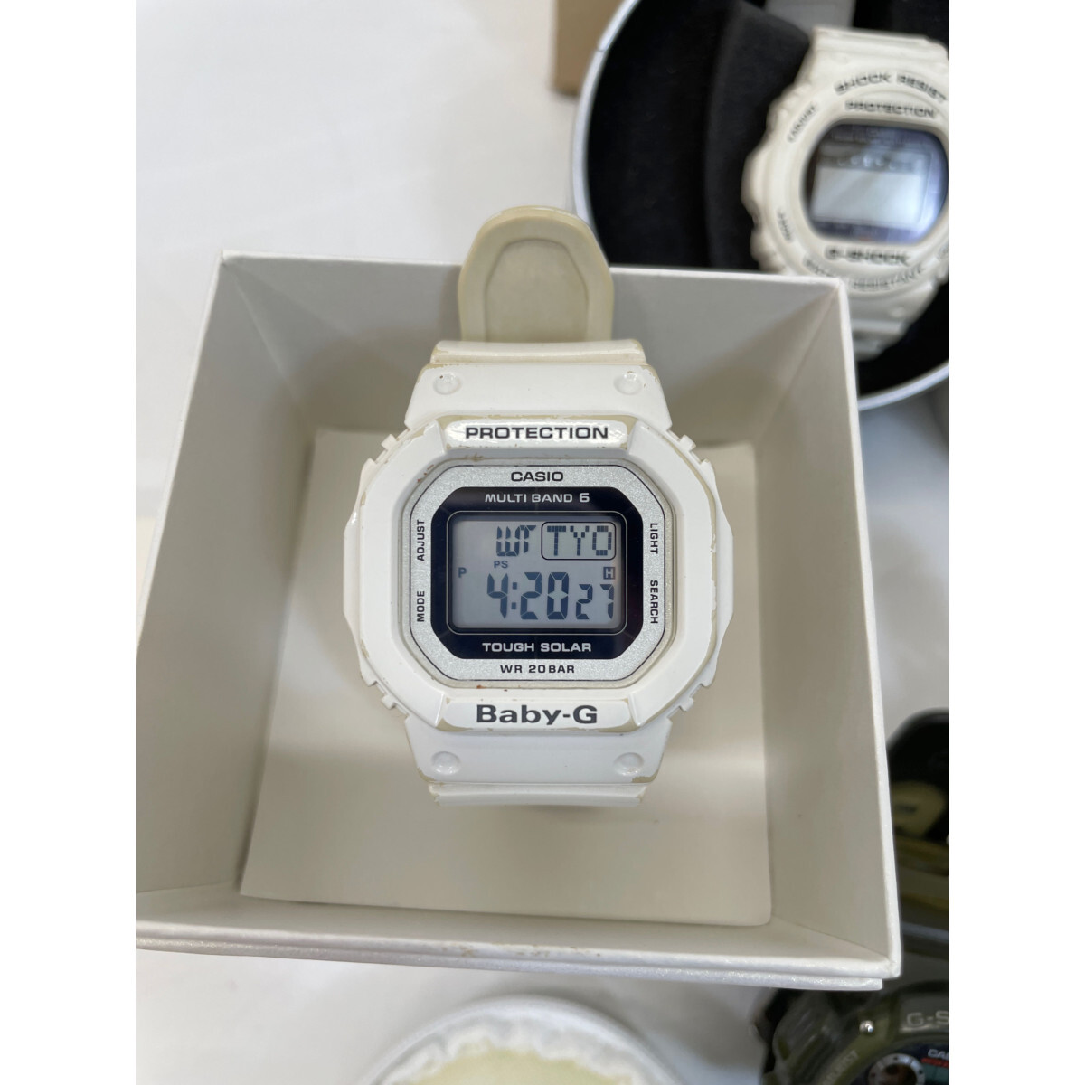 1円 腕時計 26点 G-SHOCK ジーショック BABY G ベイビージー まとめ売り 動品 不動品 ジャンク品 メンズ レディース 腕時計の画像7