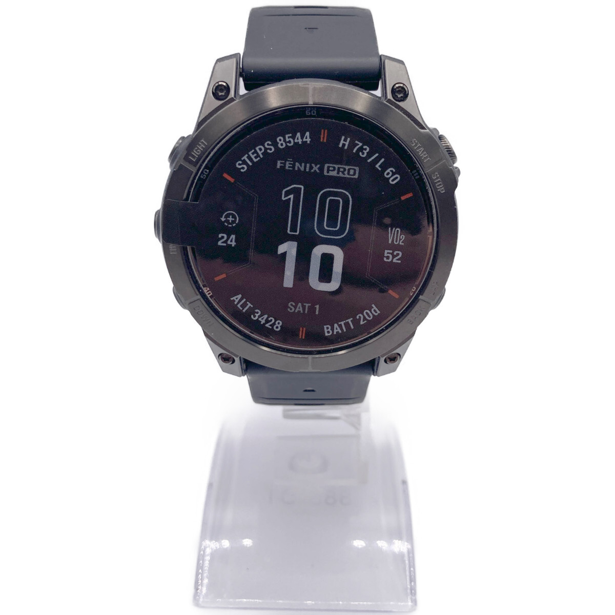 1円 GARMIN ガーミン fenix 7 Pro Sapphire Dual Power Ti Carbon Gray マルチスポーツGPSウォッチ 腕時計 メンズ_画像2