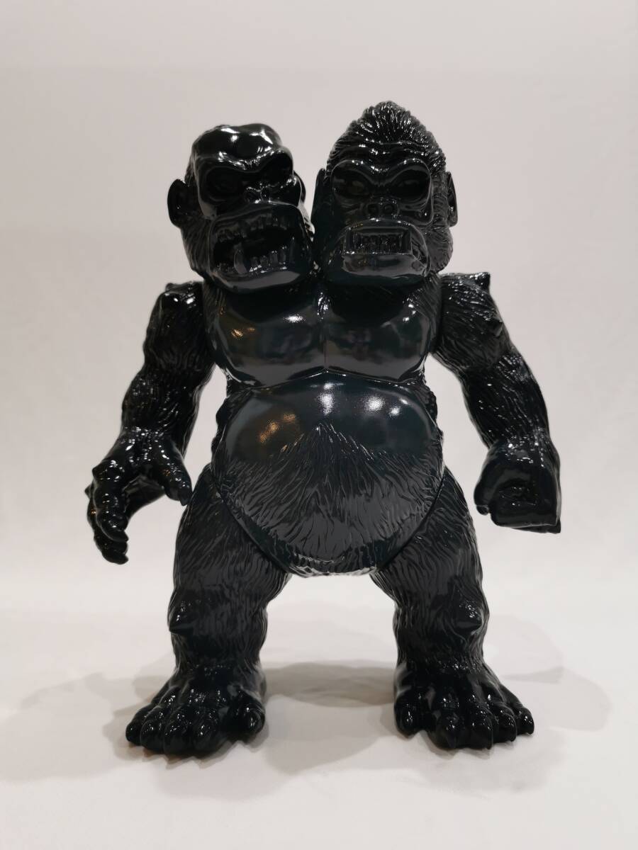 ソフビ Sofubi HxS キングゴリラ獣 ダークグリーン成型 300mm_画像4