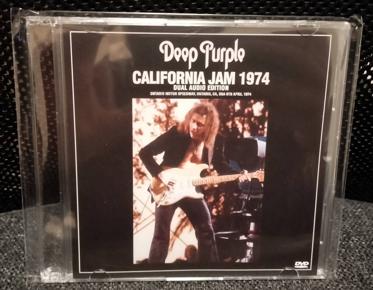 【新品未開封：送料無料】DEEP PURPLE - CALIFORNIA JAM 1974: DUAL AUDIO EDITION DVD ディープ・パープル 2音声特別版 過去最高品質！_画像1