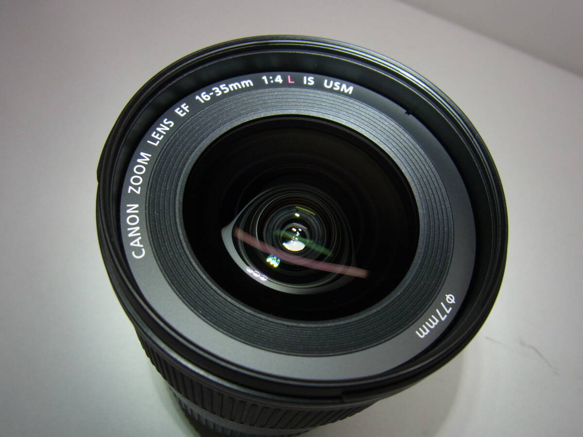 キャノン Canon EF16-35mm 4L IS USM ★フード、フィルター付・カメラ専門店にて動作確認済み_画像5