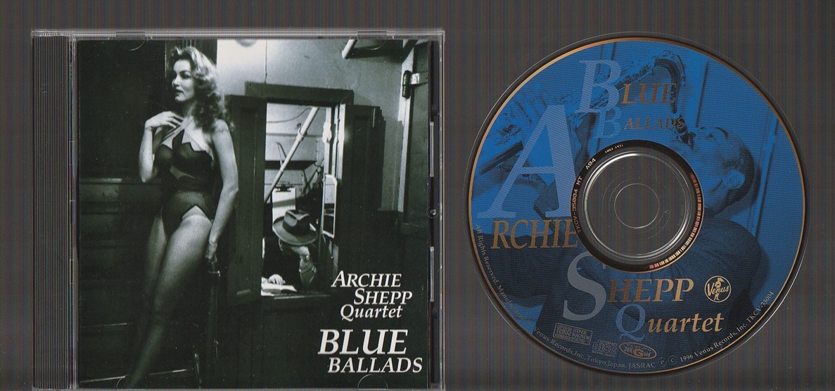 即決 送料込み 24K GOLD CD ゴールド ARCHIE SHEPP QUARTET アーチー・シェップ・カルテット BLUE BALLADS ブルー・バラード TKCV-35004