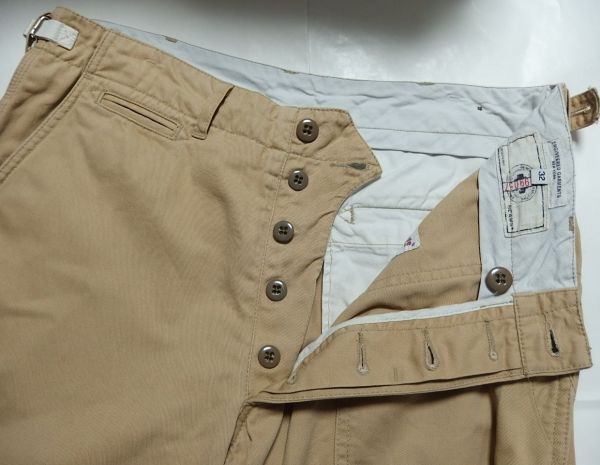 Engineered Garments エンジニアードガーメンツ BEAMS PLUS 別注 GLASSFIELD PANTS CHINO グラスフィールド パンツ32_画像2