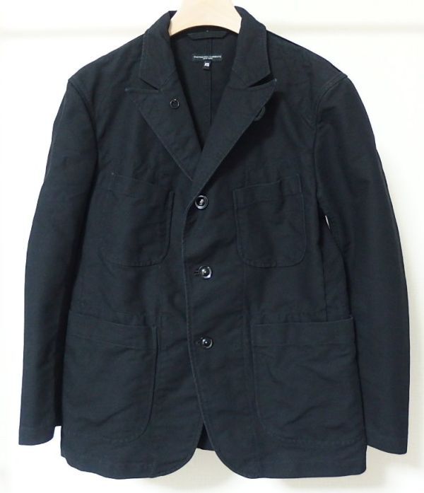 Engineered Garments エンジニアードガーメンツ Bedford Jacket Cotton Double Cloth ベッドフォード ジャケット XS 黒_画像1