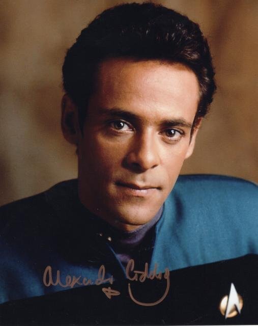 [UACCRD]arek Thunder sitig autograph autograph # Star Trek DS9*
