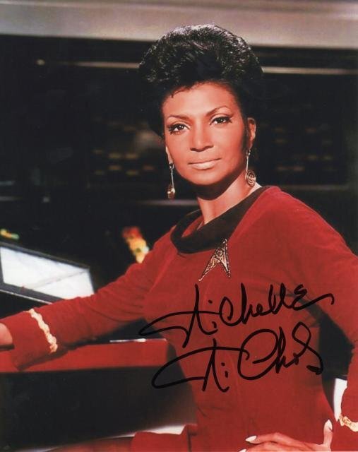 [UACCRD]ni shell Nicole z autograph autograph # Star Trek *