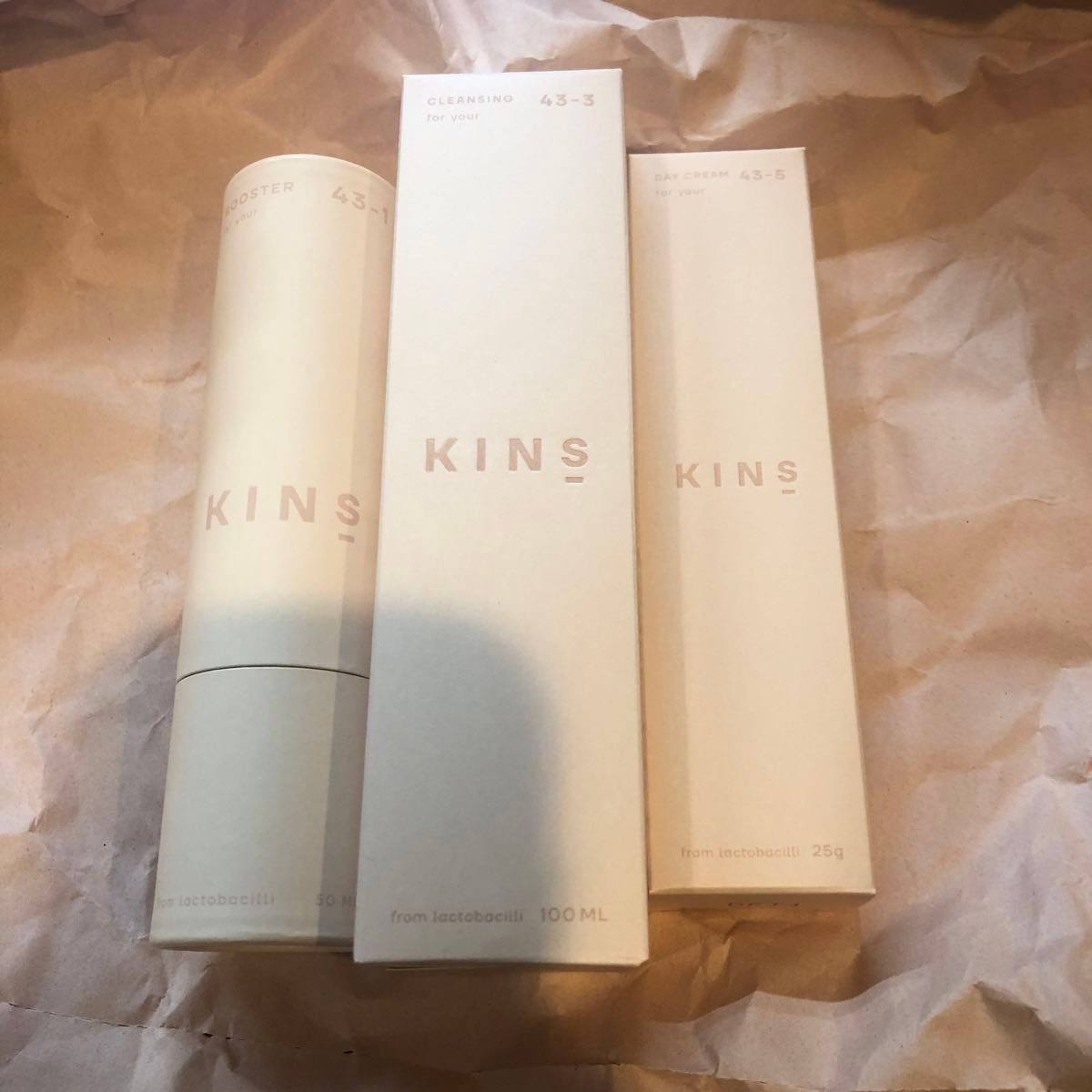 KINS キンズ クレンジングオイル ブースター 美容液　3点セット