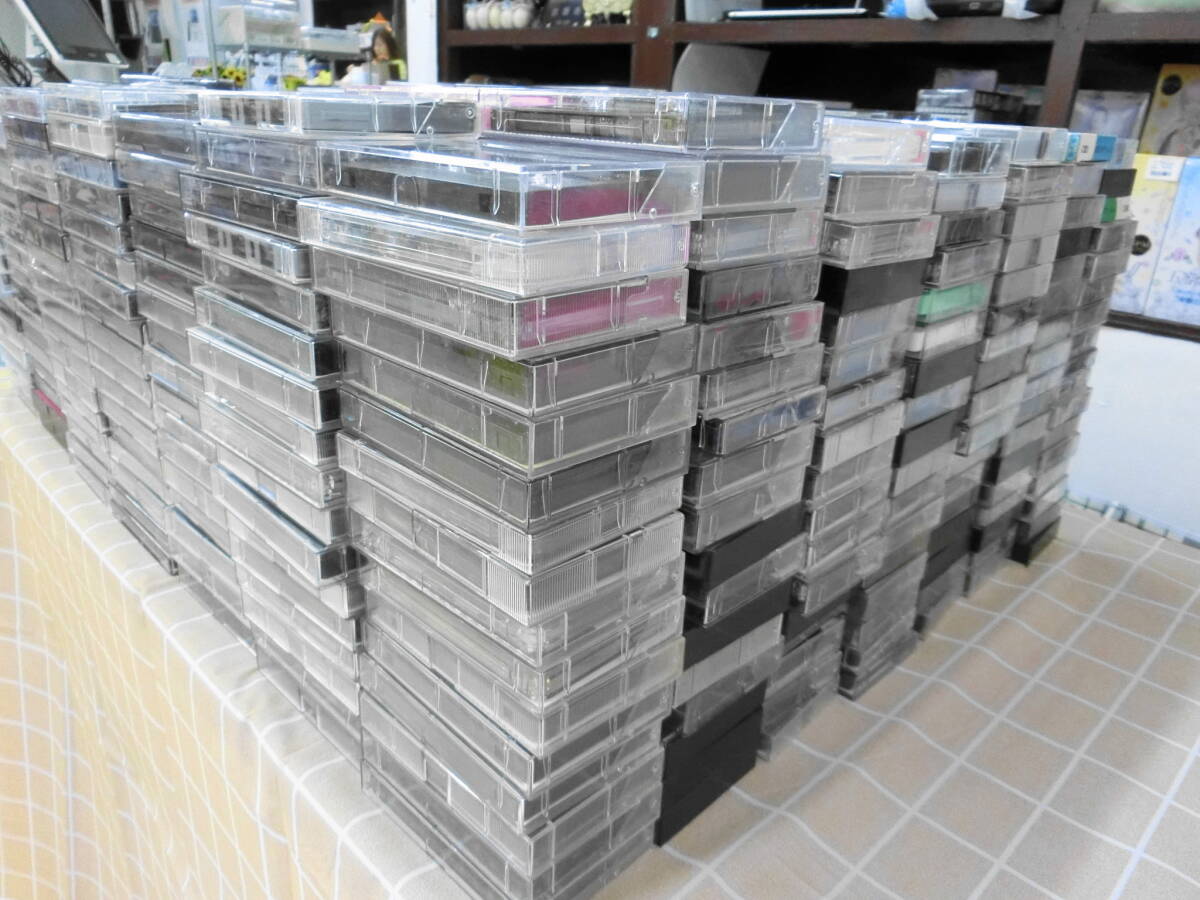 [ used .] cassette tape large amount together 800ps.@ and more SONY TDK DENON AXIA maxell FUJI EICO 1PD etc. 