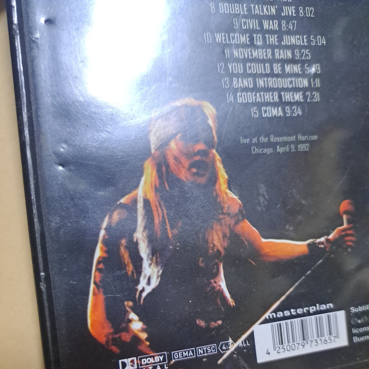 Guns'n'Roses/LIVE IN CHICAGO 海外版DVD _画像8