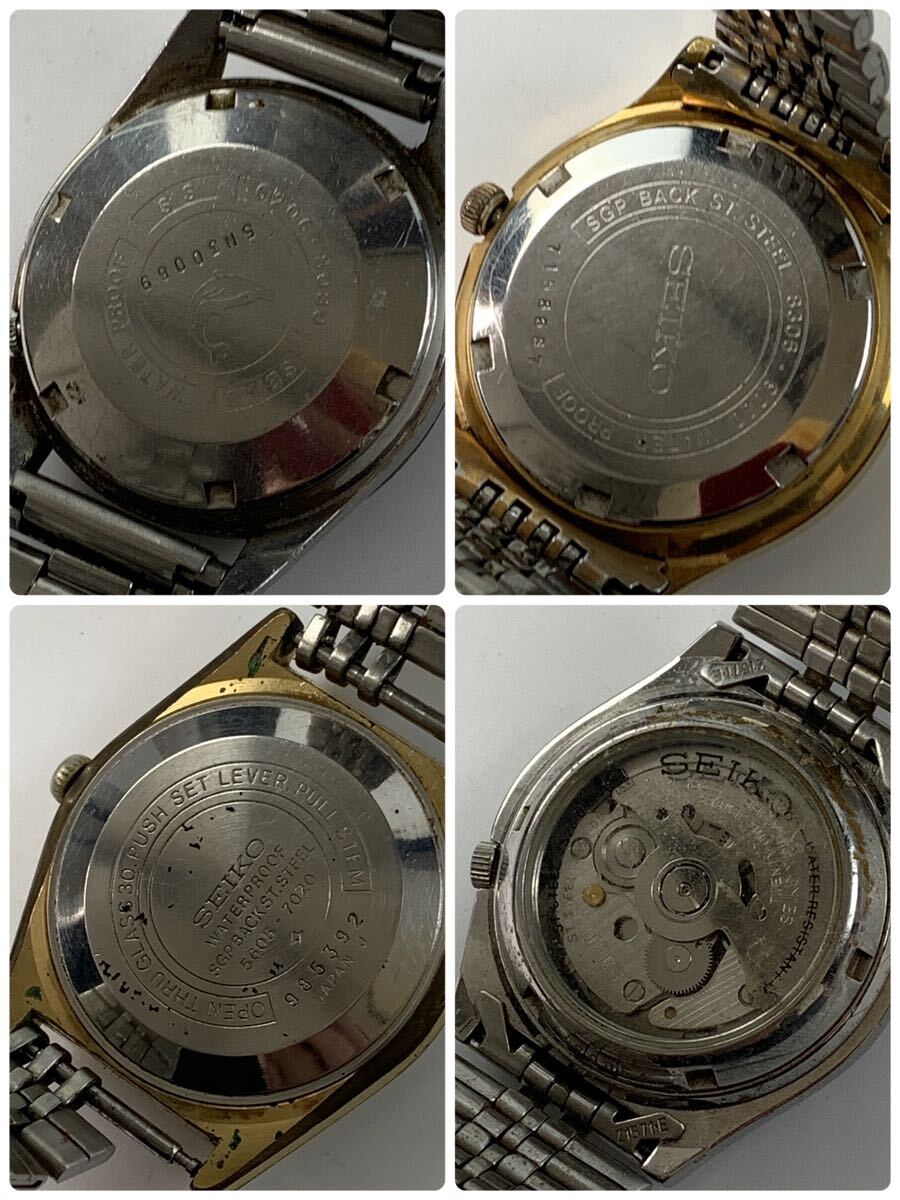 1000円~●★稼動品★腕時計 SEIKO セイコーマチック ロードマチック FIVE ACTUS 23石 25石 27石 DX LM まとめ★okoy2604582-139★ot5546の画像7