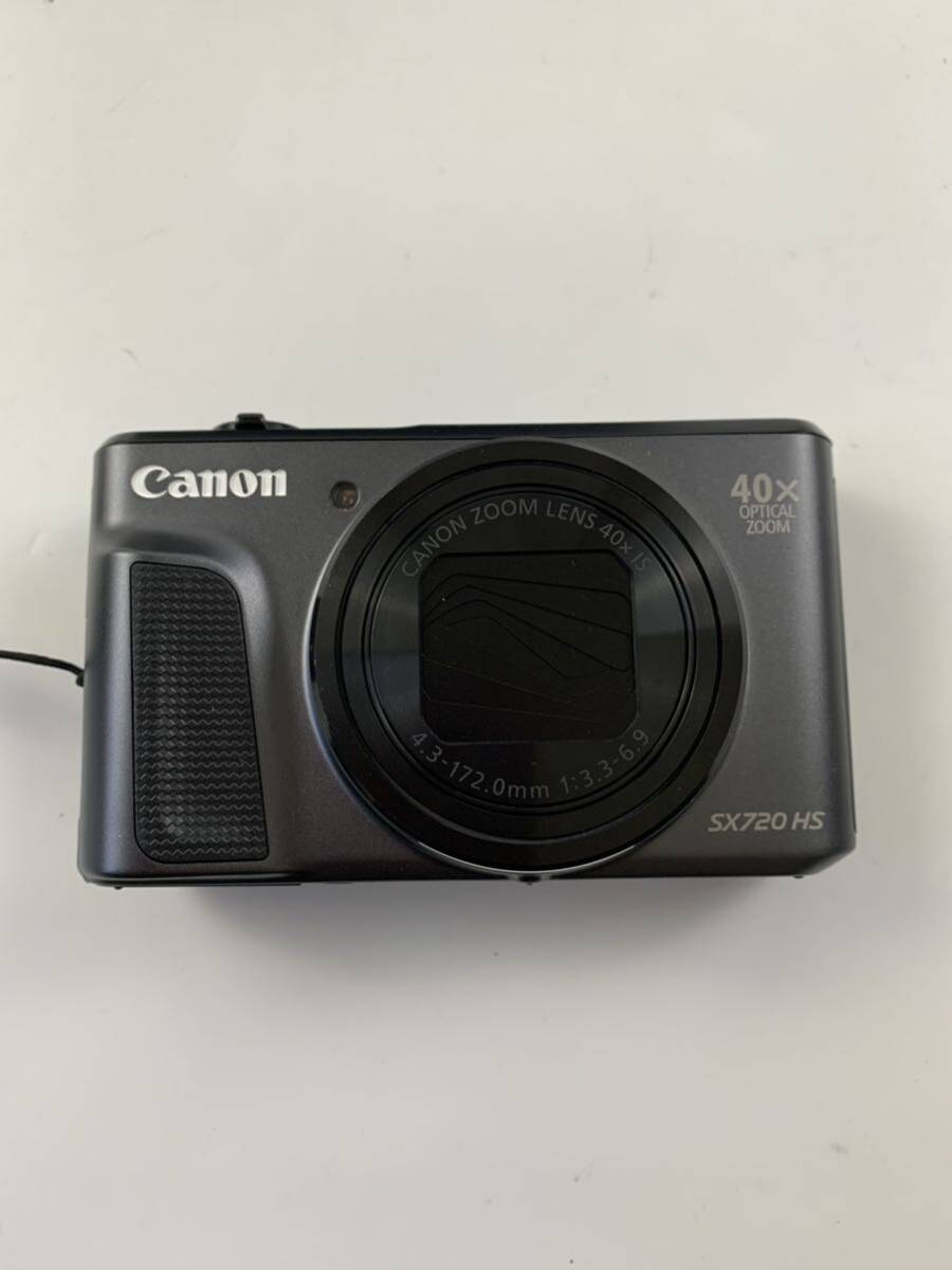 1000円~■★通電確認のみ★Canon キャノン PowerShot SX720 HS コンパクトデジタルカメラ 箱付き★okoy2647006-260★t9199_画像2