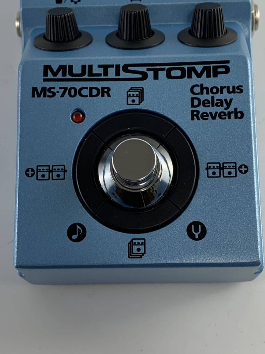 1000円~■★動作未確認★MULTISTOMP マルチストンプ ZOOM MS-70CDR マルチエフェクター 箱付き★okoy2689675-164★t9252_画像4