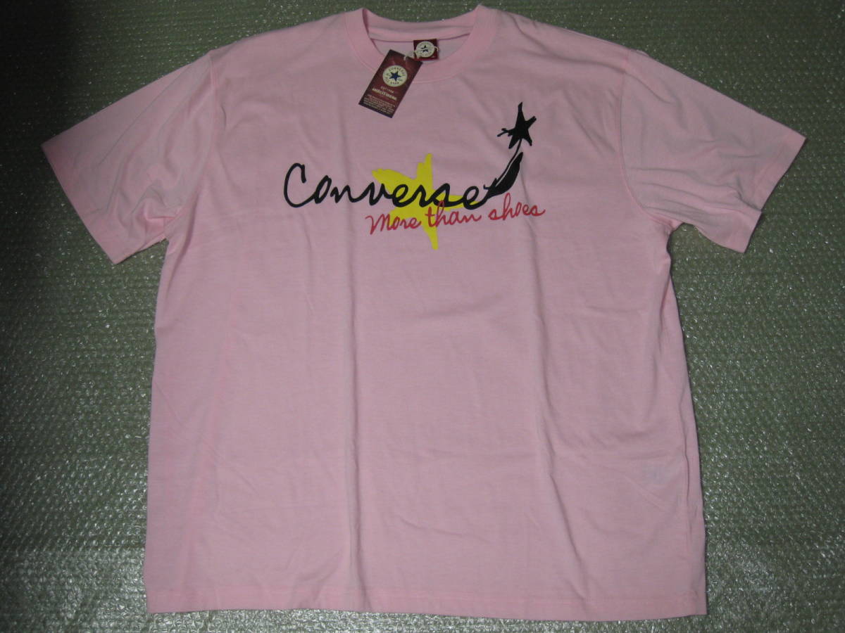 コンバース メンズ / CONVERSE Tシャツ サイズ:4L ピンク系 送¥185～_画像1