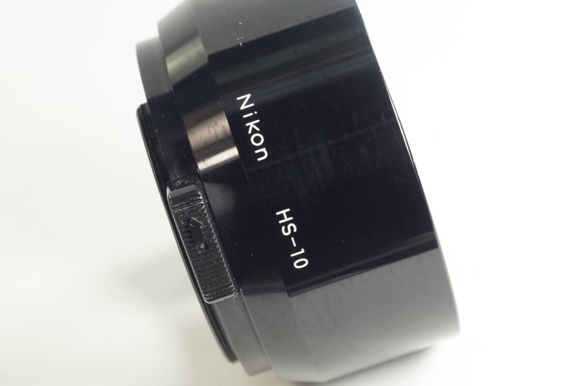 iaS★良品★NIKON HS-10 Ai-S 85mm F2 Ai 85mm F2 ニコン レンズフード HS-10_画像1