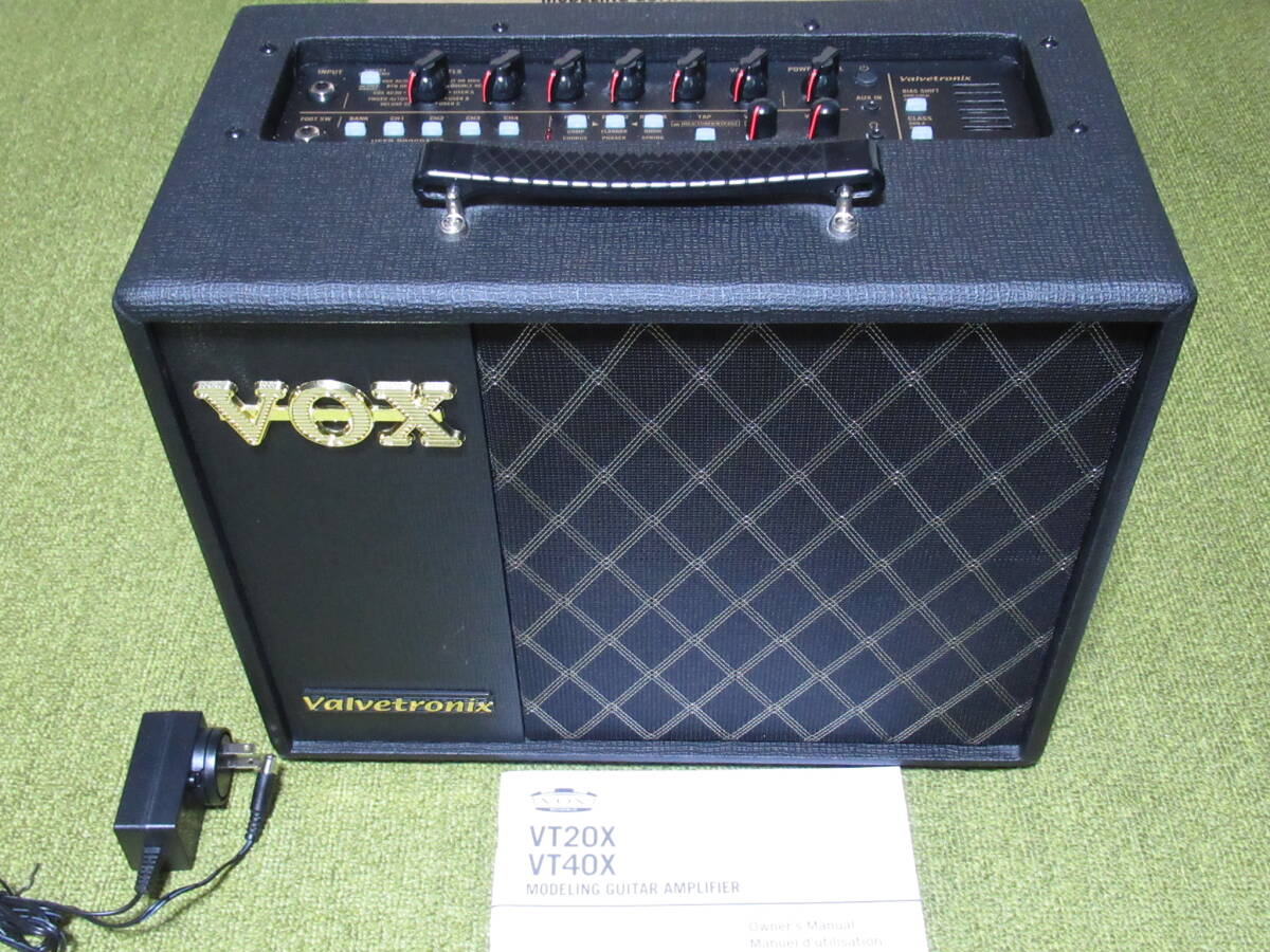 ★☆VOX / VT20X ギターアンプと ZOOM / G1X FOUR マルチエフェクターのセット★☆★の画像2