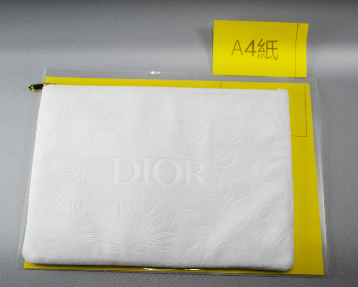 Dp25wh 新品未使用本物 Dior ディオール　ノベルティポーチ_画像3