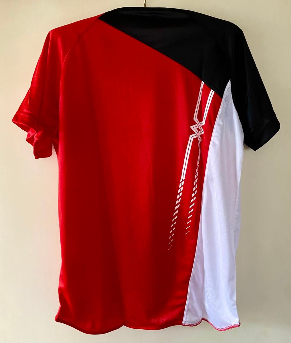 MIZUNO ミズノ クイックドライプラス Tシャツ  XL 吸汗速乾 赤 チャイニーズレッド 未着用