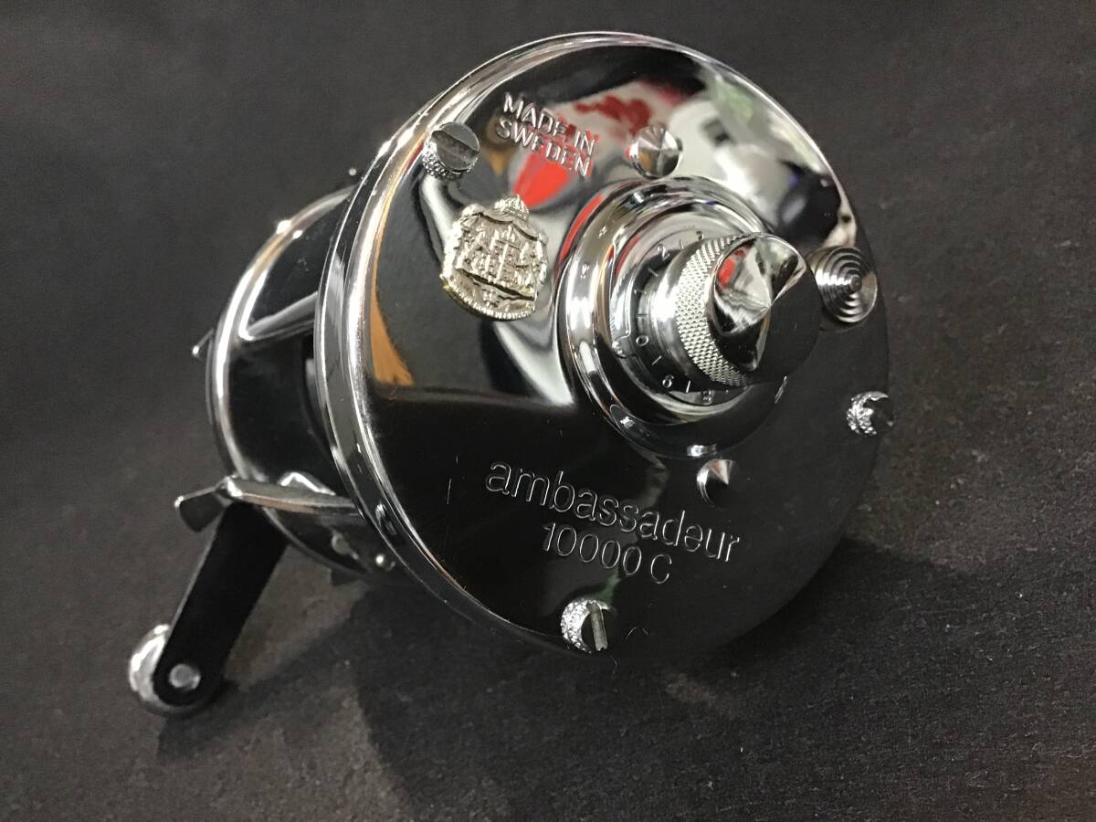 Abu Garcia ambassadeur 10000C スペシャルクローム　　アブ アンバサダー 10000Ｃ スペシャルクローム_画像6