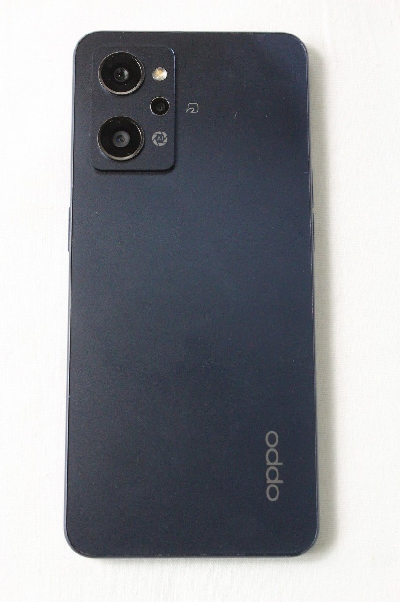 【5qP05003E】★動作品★OPPO Reno7A★A2010P★ソフトバンク★android★スターリーブラック★SIMフリー★128GB★スマホ★現状品_画像3