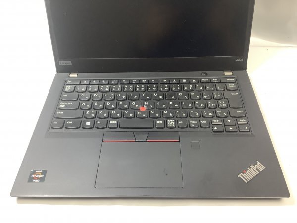 お宝アキバ/中古品14日保証 AC付 LTE Wi-Fi カメラ 充電98％6h ThinkPad X395 13.3型 Win11P64 Ryzen 5 Pro 3500U メ8 SSD256 梱80 小1200_現品画像です