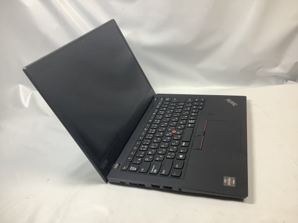 お宝アキバ/中古品14日保証 AC付 LTE Wi-Fi カメラ 充電98％6h ThinkPad X395 13.3型 Win11P64 Ryzen 5 Pro 3500U メ8 SSD256 梱80 小1200_現品画像です