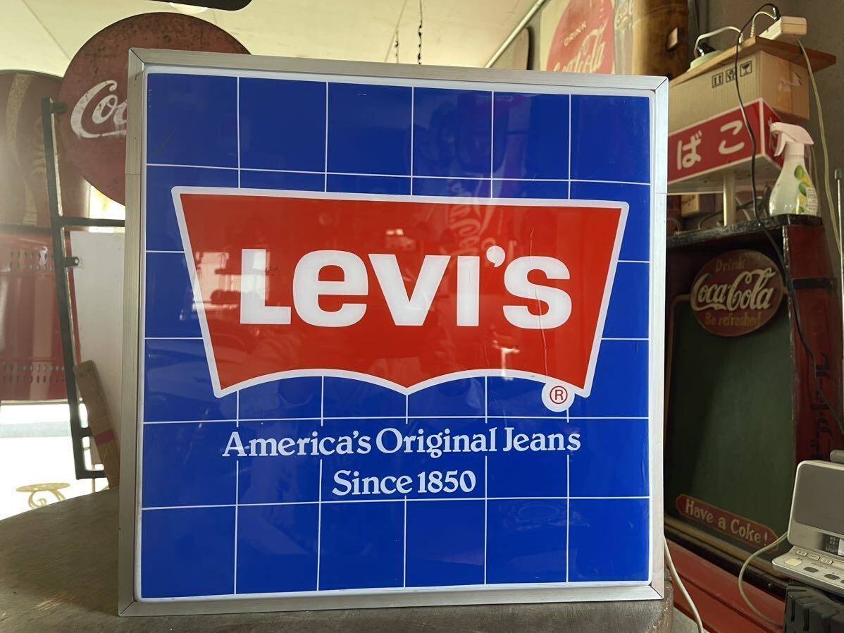 Levi's リーバイス　ネオン　看板_画像1