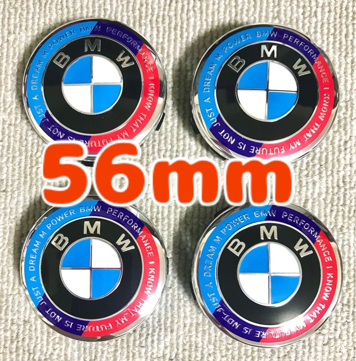 BMW センターキャップ　ホイールキャップ　56mm 4個セット　50周年　Mパフォーマンス