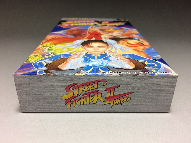 【新品未開封】SFC スーパーファミコン ゲームソフト　ストリートファイターⅡターボ / STREET FIGHTER II TURBO ◆10_画像3