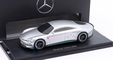 AUTOCULT オートカルト 1/43 メルセデス ベンツ AMG Vision アルミニウム シルバー Mercedes works 特注品_画像1