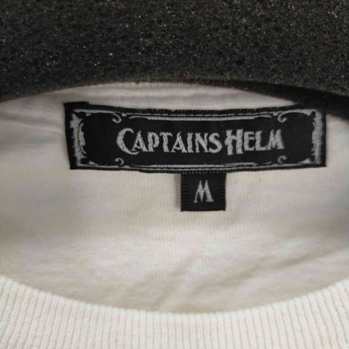Captains Helm(キャプテンズヘルム) プリント S/S TEE メンズ import：M 中古 古着 0603_画像6