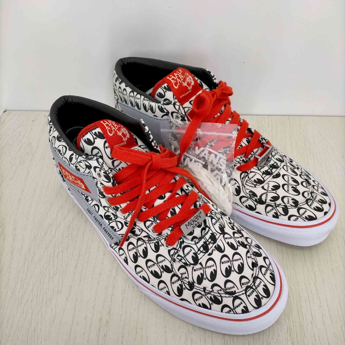 VANS(バンズ) HALF CAB MOONEYES MAR メンズ JPN：29.5 中古 古着 0604_画像4