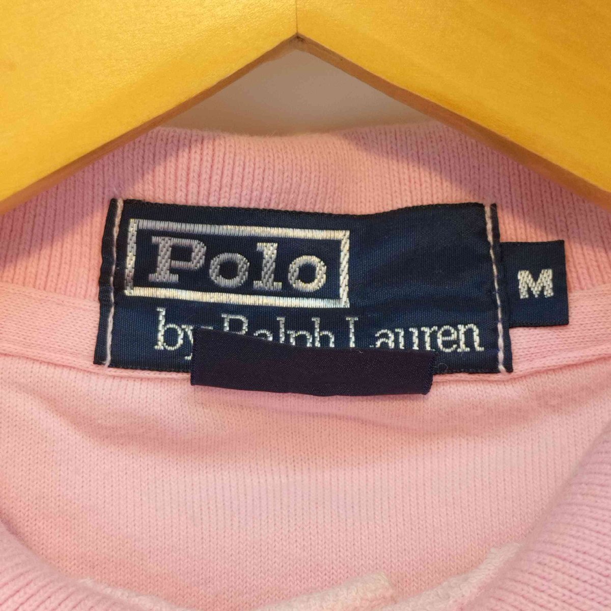 Polo by RALPH LAUREN(ポロバイラルフローレン) ポニー刺繍 ショートスリーブポロシャツ 中古 古着 0754_画像6