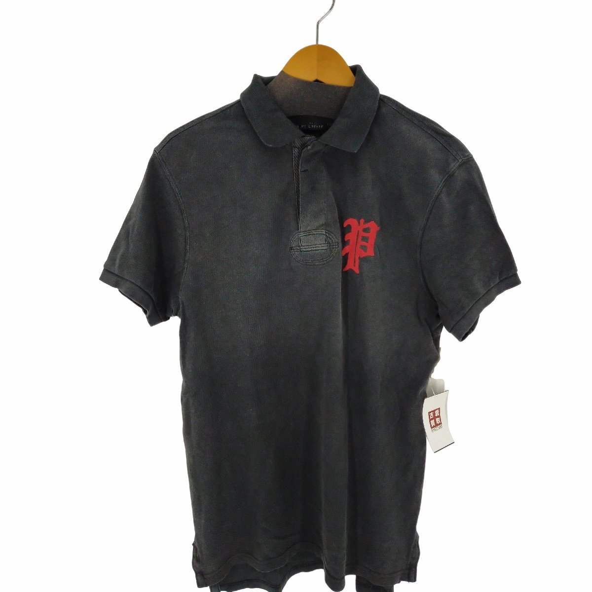 POLO RALPH LAUREN(ポロラルフローレン) ポロ フェードブラック オールドイングリッシュ 中古 古着 0949_画像1