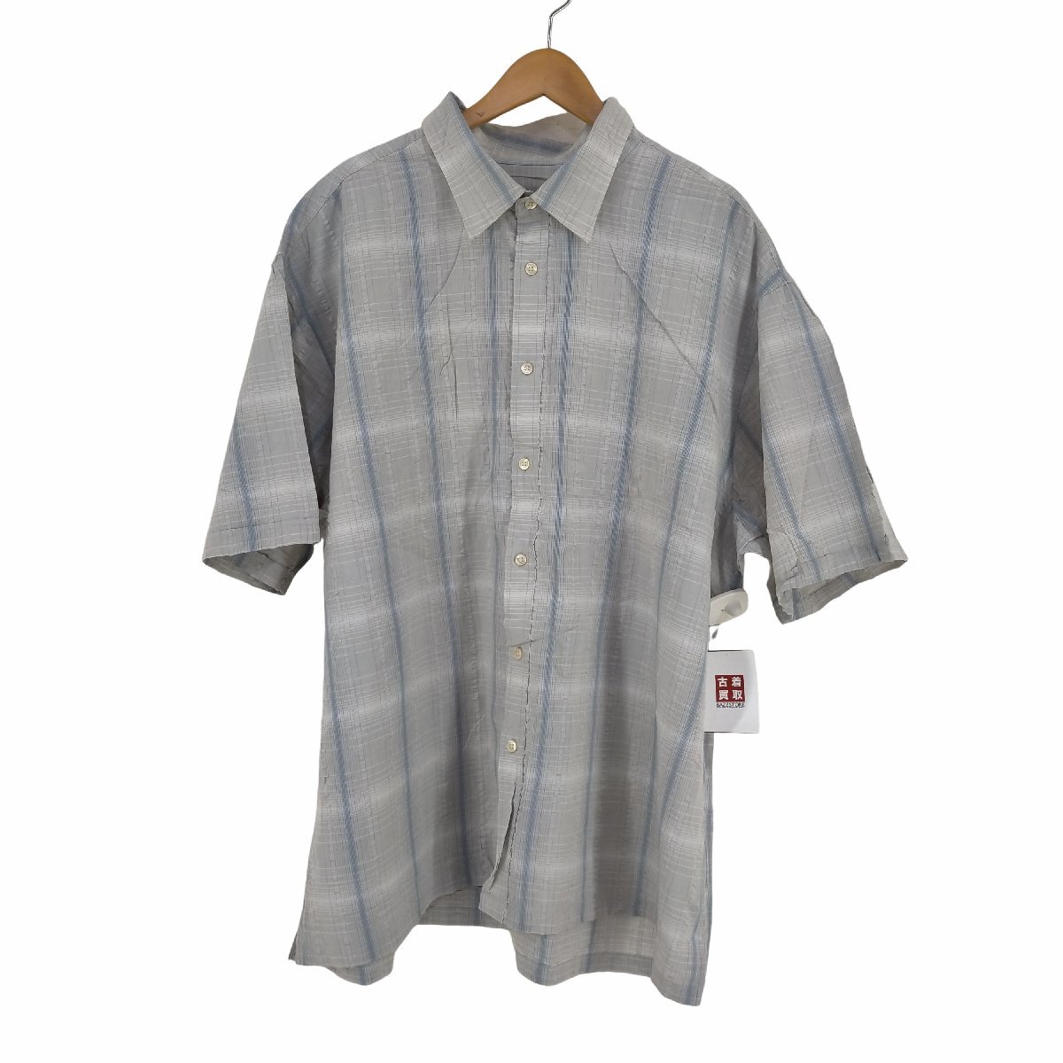 VAN HEUSEN(ヴァンヒューゼン) 00S シアーボックスシャツ メンズ import：XXL 中古 古着 0523_画像1