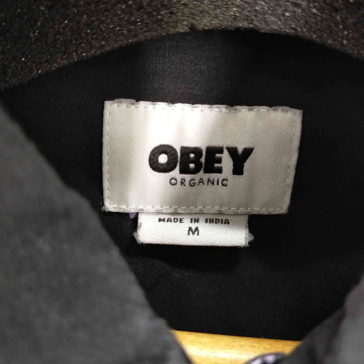 OBEY(オベイ) 弾痕 S/Sシャツ メンズ JPN：M 中古 古着 0224_画像6